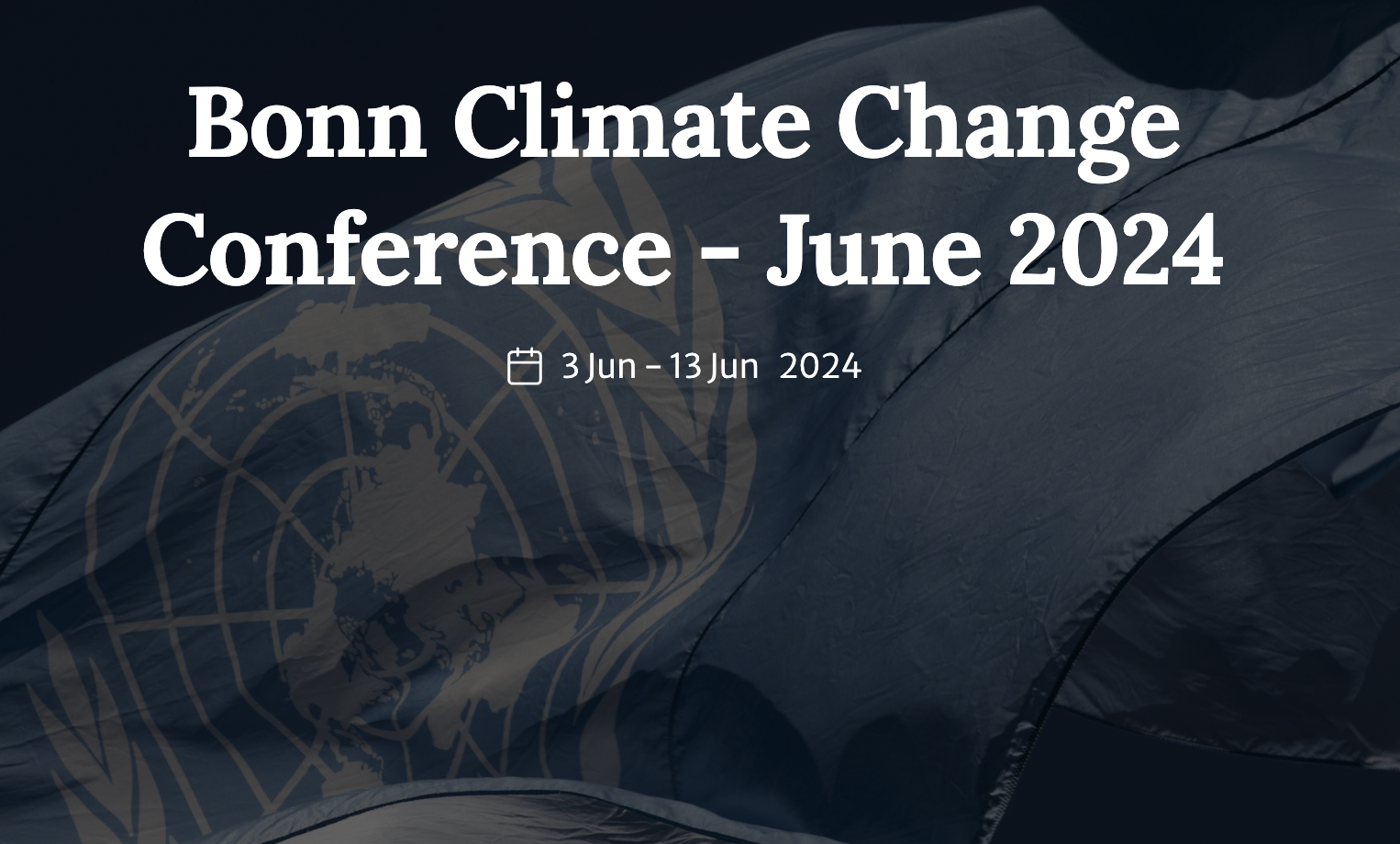 Bonn CC conference 2024