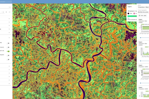 Earth map
