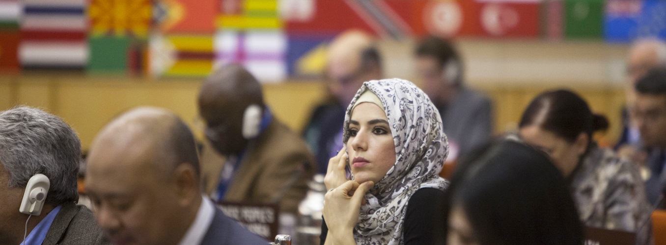 Delegates at work during the FAO Council. © FAO/Giulio Napolitano Delegates at work during the FAO Council. © FAO/Giulio Napolitano