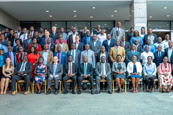 Group photo of participants at the FAO-led GCF EbAM project inception workshop in Malawi Group photo of participants at the FAO-led GCF EbAM project inception workshop in Malawi