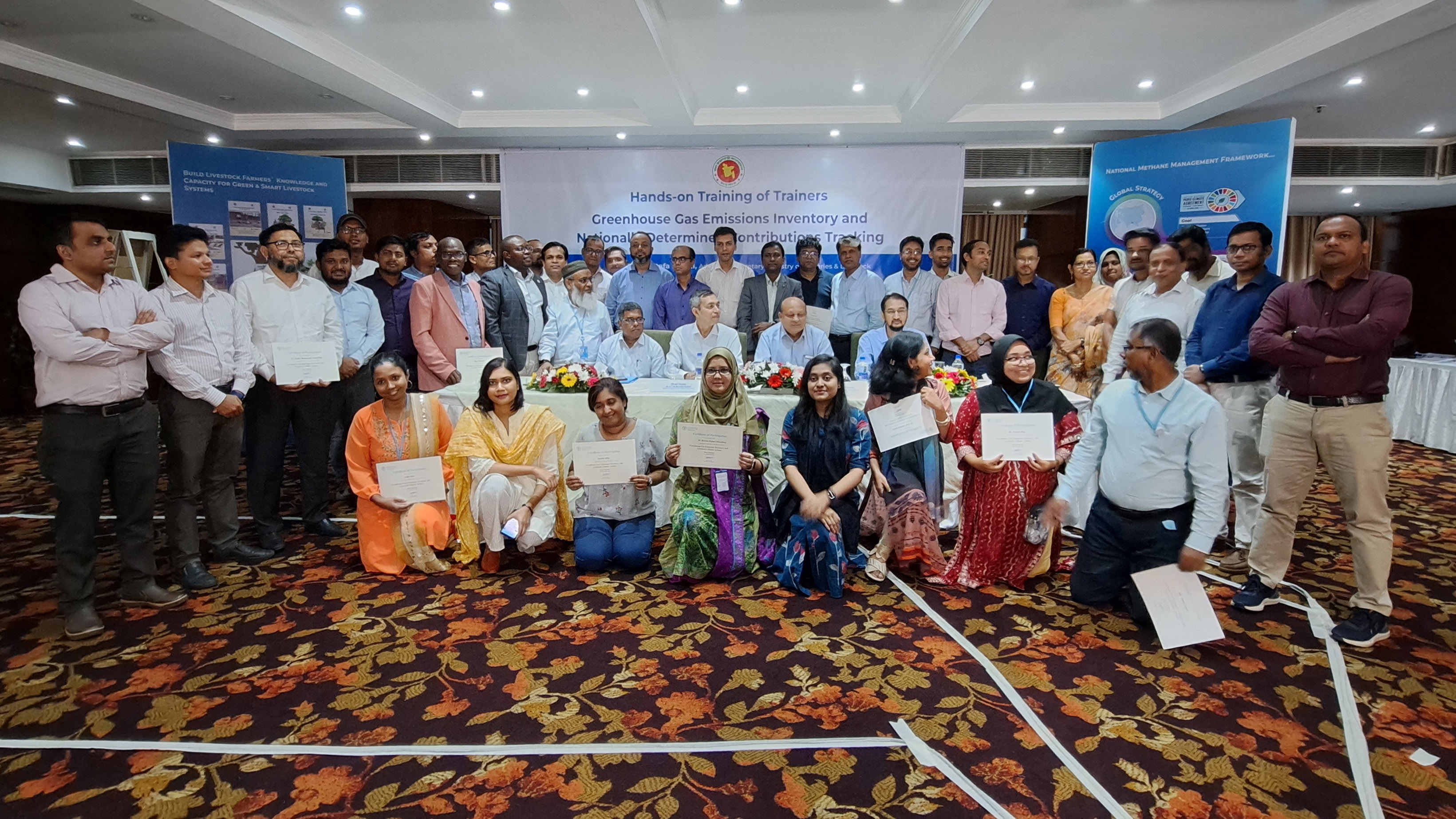 Building capacity in Bangladesh to measure and report greenhouse gas emissions from livestock