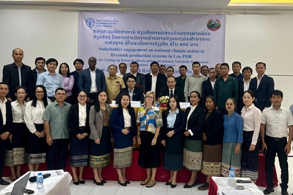 Lao People’s Democratic Republic advances climate action in the livestock sector