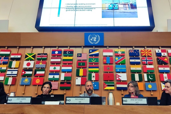 HLPE-FSN event Bringing Together Urban and Food Justice – Building a Common Agenda Across the CFS Workstreams on Inequalities and Urban and Peri-Urban Food Systems