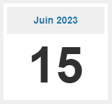 15 juin 2023