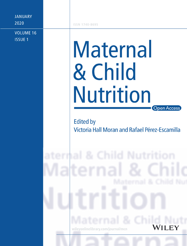 Maternal and child nutrition