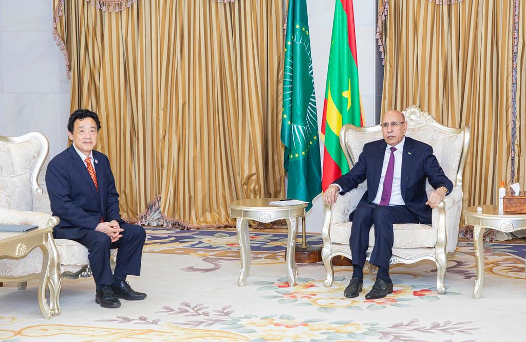 Resumen de la reunión bilateral con el Excmo. Sr. Mohamed Ould Ghazouani, Presidente de Mauritania
