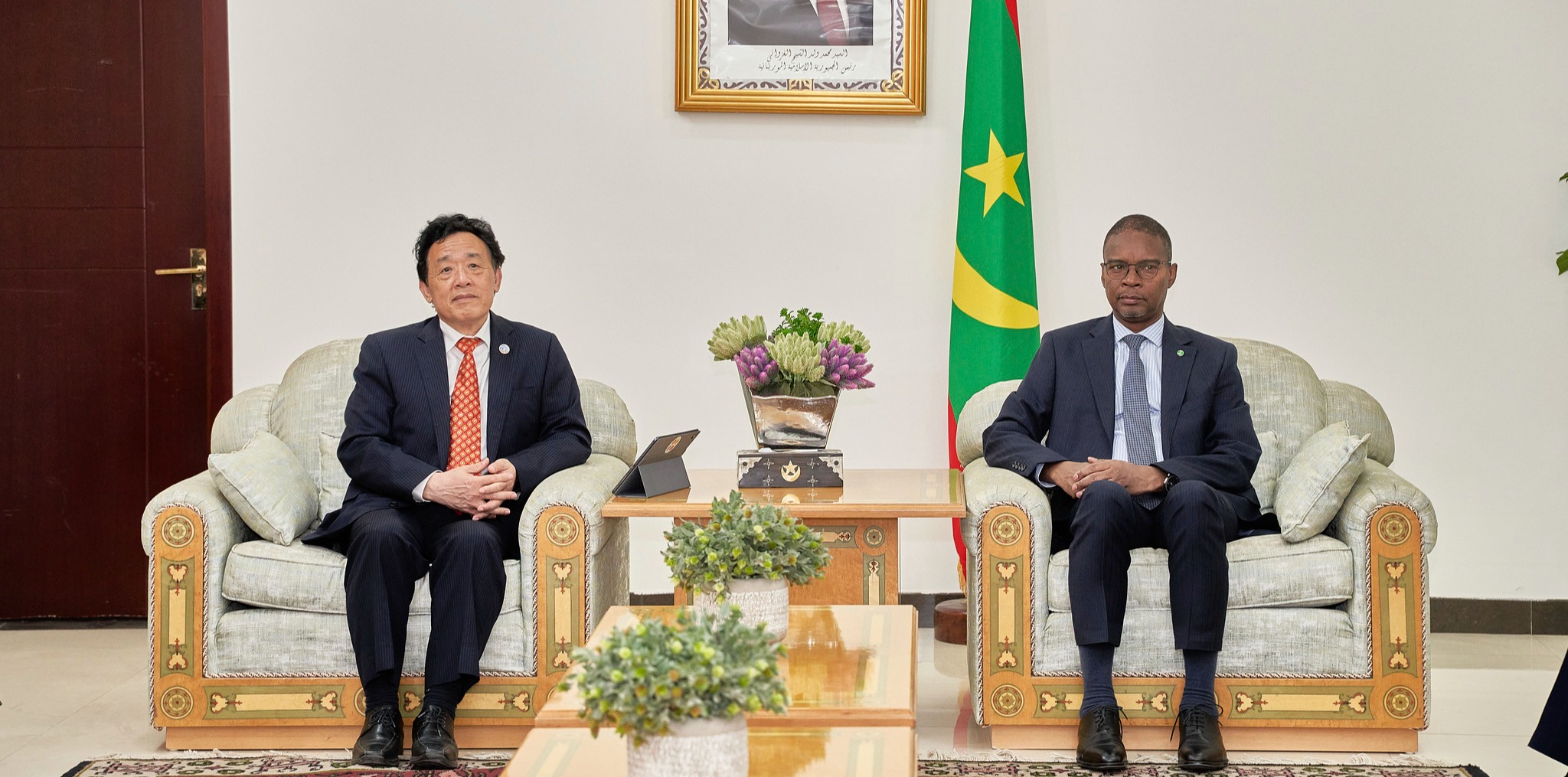 Resumen de la reunión bilateral con el Excmo. Sr. Mohamed Ould Ghazouani, Primer Ministro de Mauritania