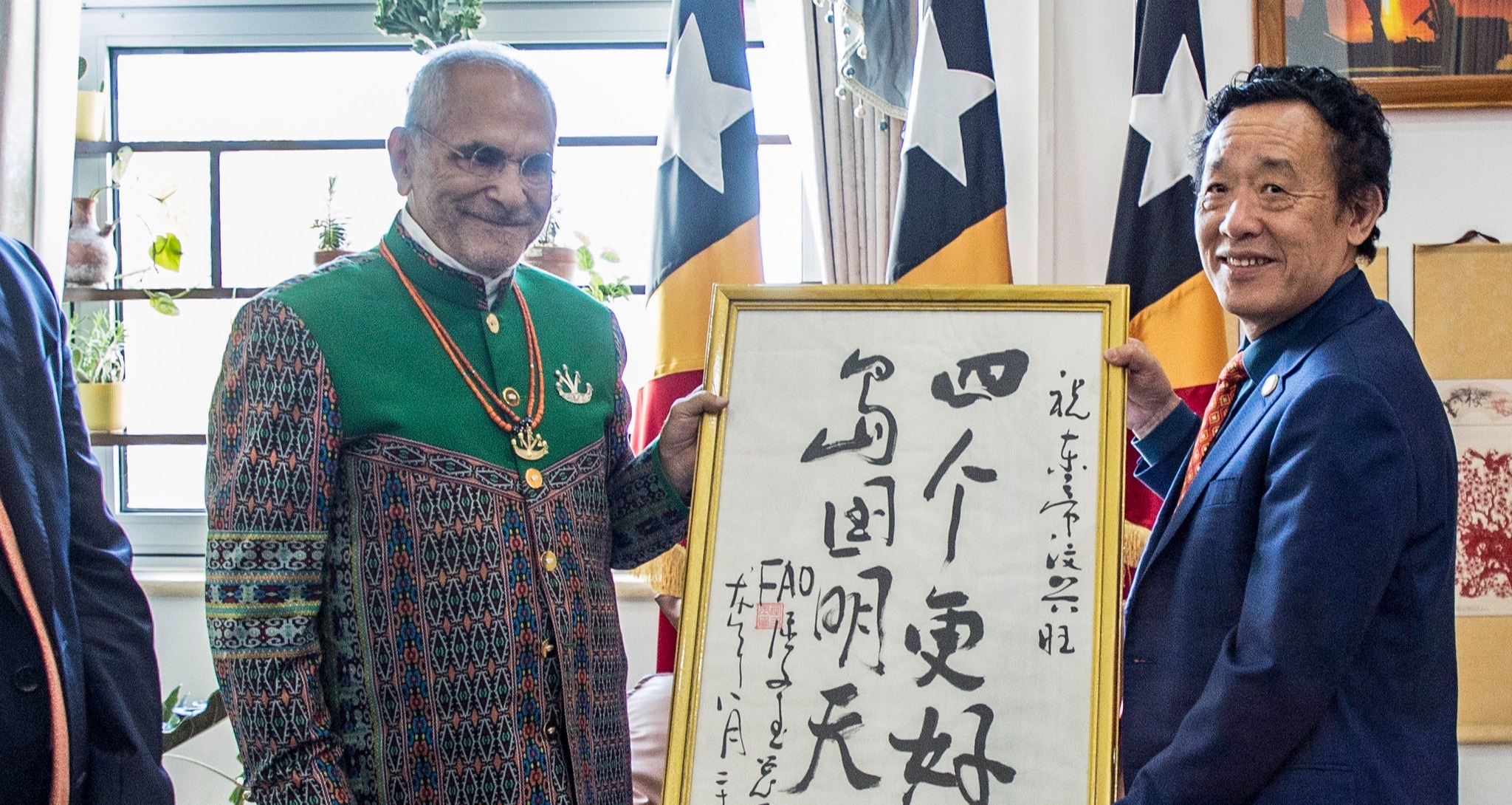 اجتماع ثنائي مع فخامة السيد José Ramos-Horta، رئيس جمهورية تيمور - ليشتي الديمقراطية