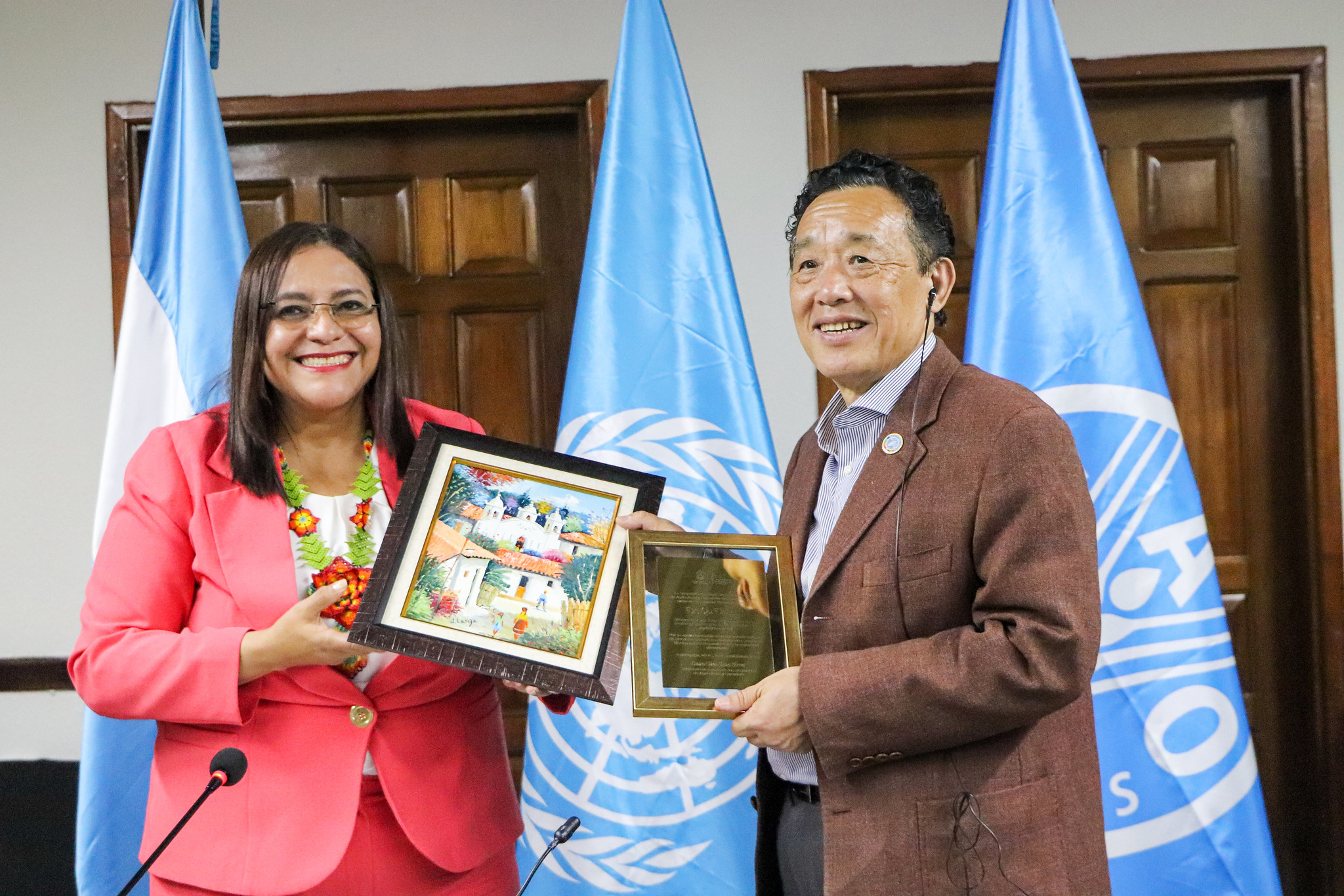 Bilateral meeting with the State Secretary for Agriculture and Livestock of Honduras, H.E. Laura Suazo