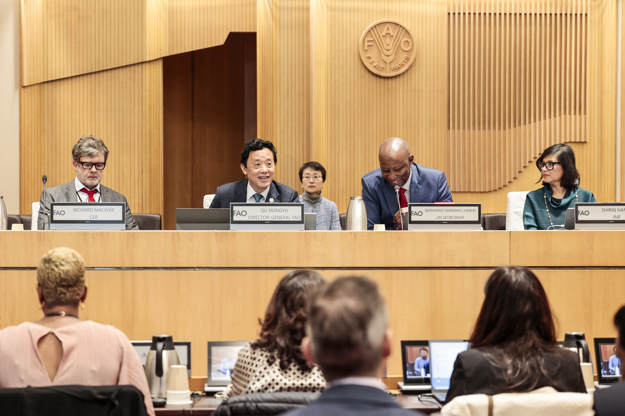 QU Dongyu stresses role of digital innovation at UN Digital and Technology Network Meeting