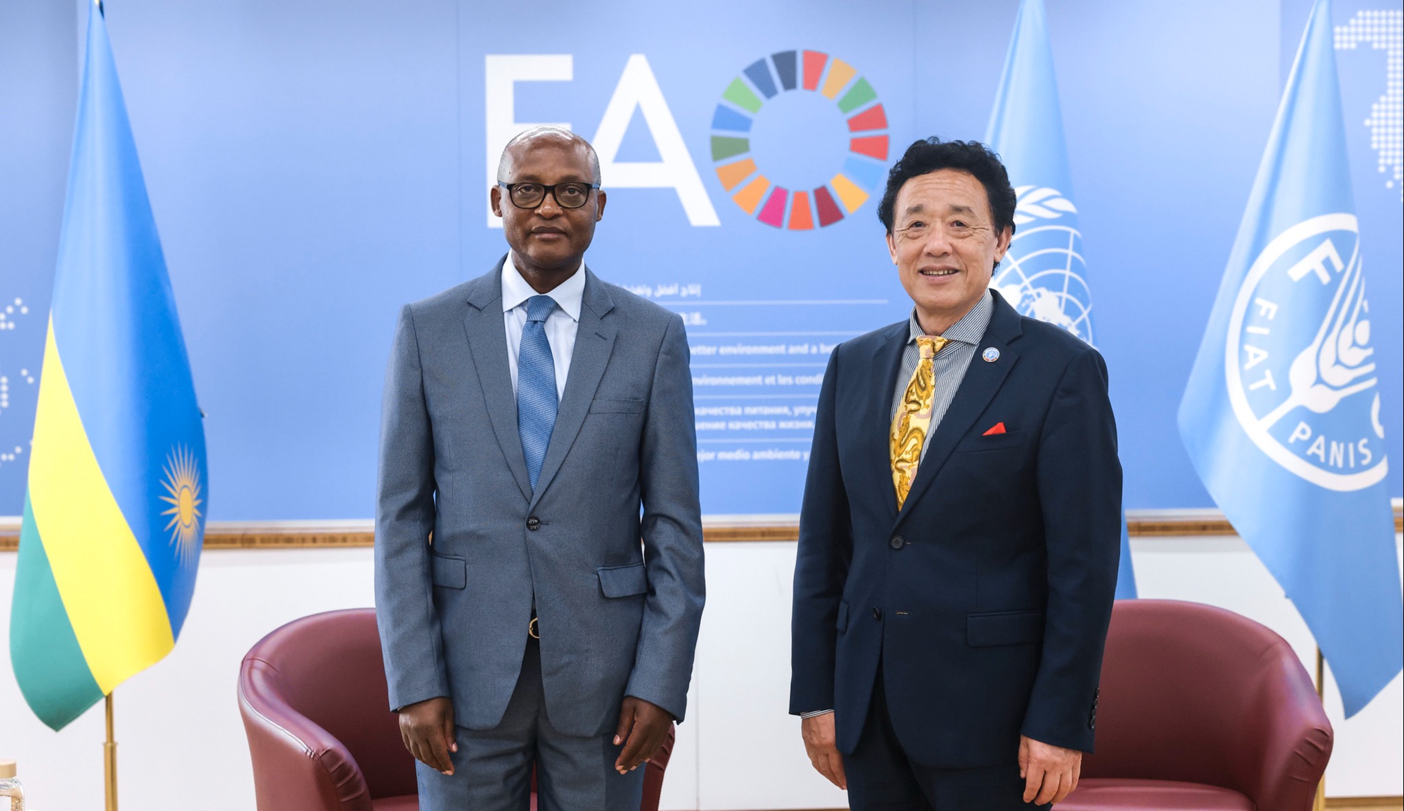 Bilateral Meeting with H.E. Mark Cyubahiro Bagabe, Minister for Agriculture and Animal Resources of the Republic of Rwanda