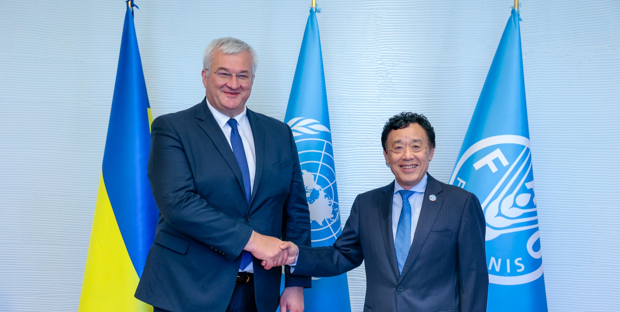 Bilateral meeting with H.E. Andrii Sybiha, Minister for Foreign Affairs of Ukraine