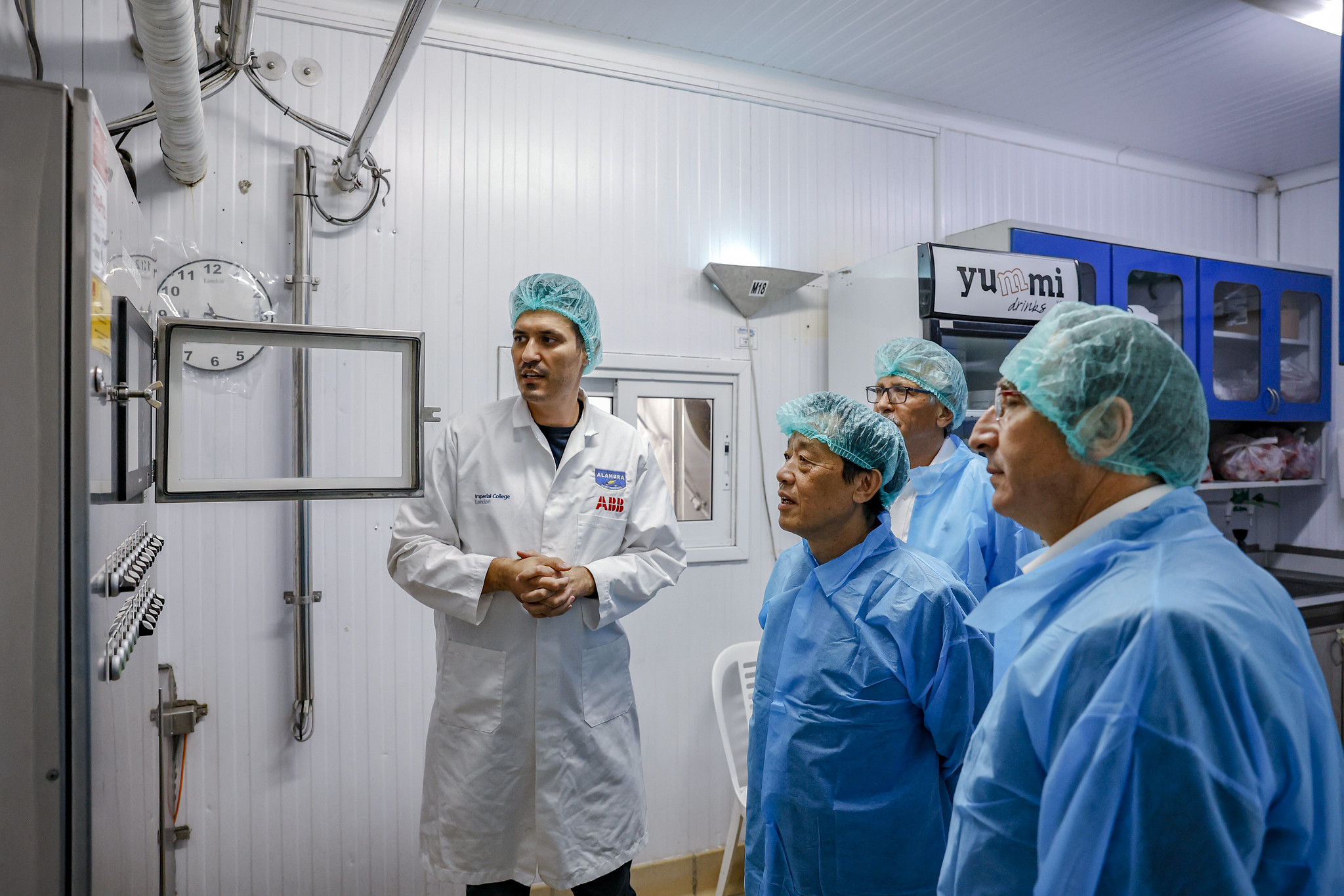 In the Republic of Cyprus, the FAO Director-General visits a dairy manufacturer, a UNESCO-listed geopark and an aquaculture farm FAO/Giuseppe Carotenuto