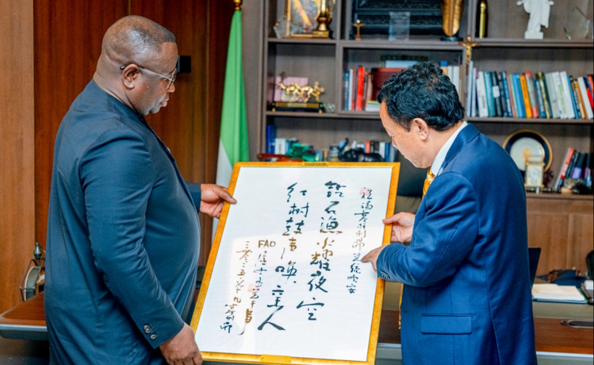 Bilateral Meeting with His Excellency Julius Maada Bio, President of the Republic of Sierra Leone