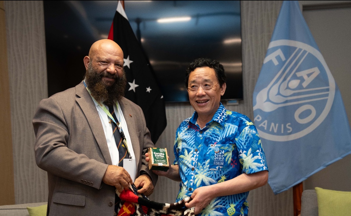 Reunión bilateral con el Excmo. Sr. John Boito, Ministro de Agricultura de Papua Nueva Guinea