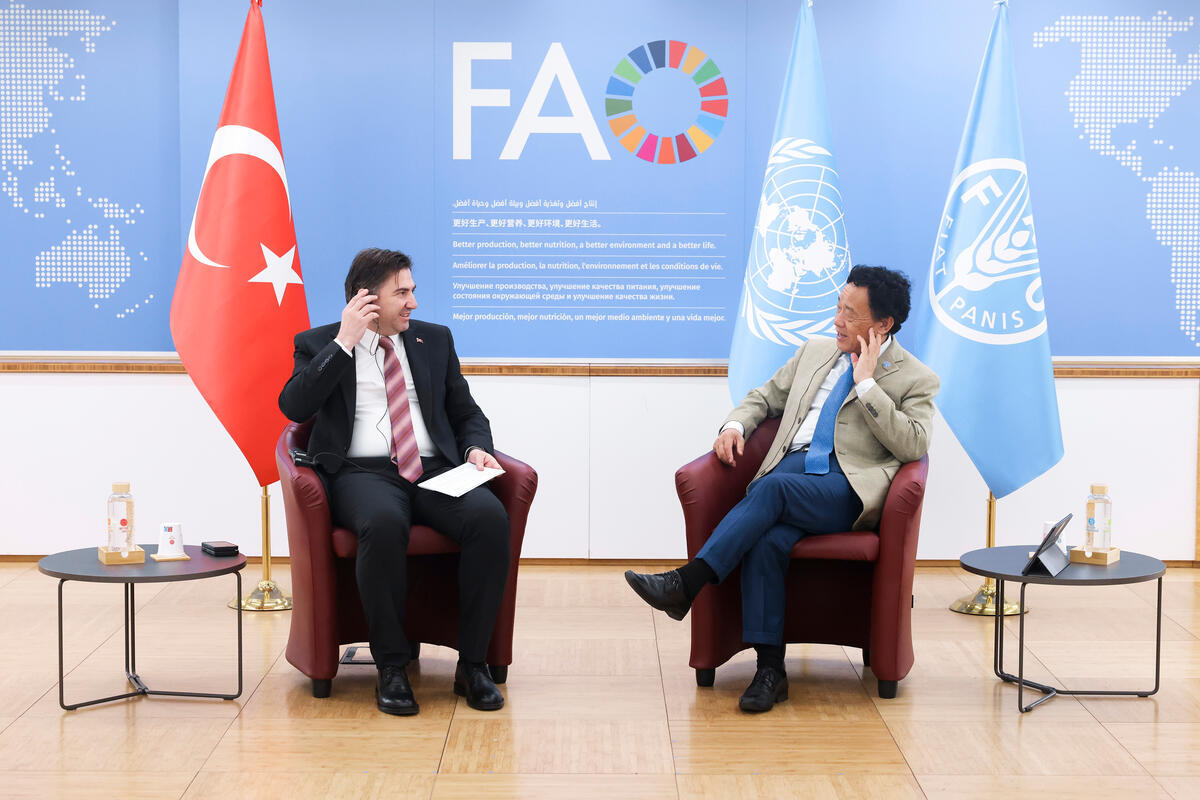 Bilateral meeting with H.E. Ahmet Bagci, Deputy Minister for Agriculture and Forestry of Türkiye