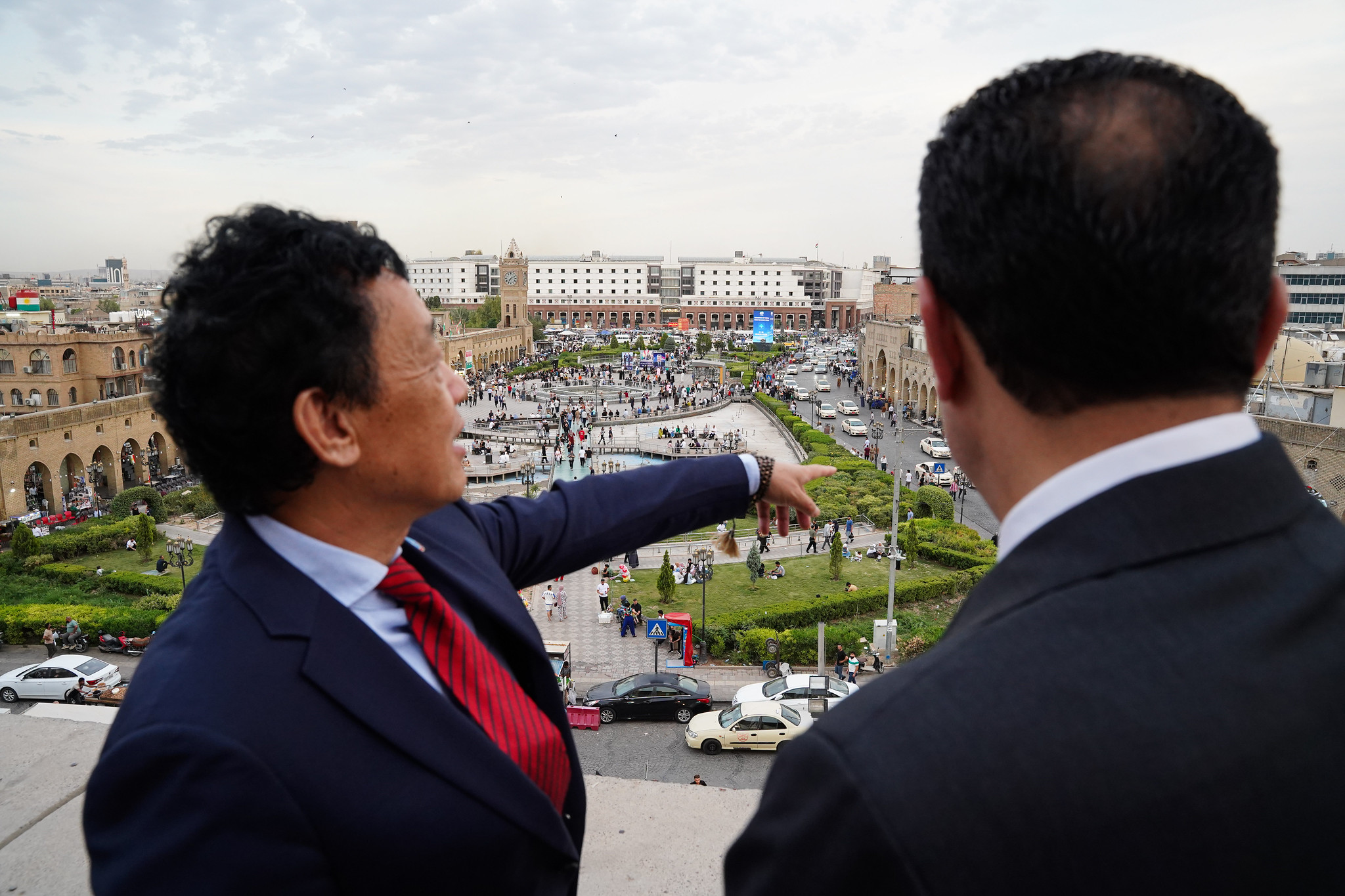 المدير العام يشارك في إطلاق مشروع بقيمة 39 مليون دولار أمريكي بشأن القدرة على الصمود في وجه تغيّر المناخ في العراق ©️FAO/Ismael Adnan