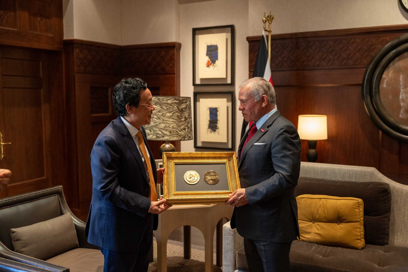 FAO Director-General honours King Abdullah II of Jordan with the prestigious FAO Agricola Medal, praising the monarch’s regional leadership on food security Royal Hashemite Court