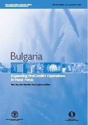 Bulgaria Expanding ProCredit’s Operations in Rural Areas