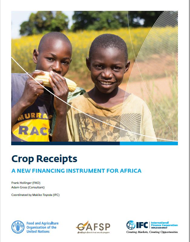 Crop receipts cover