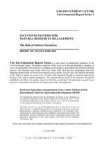FAO Investment Centre Environmental Report Series n