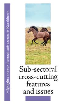 Highlights of livestock sub-sector in Kazakhstan sub-sectoral crosscutting features and issues