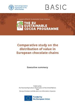 Comparative study on the distribution of value in European chocolate chains Comparative study on the distribution of value in European chocolate chains
