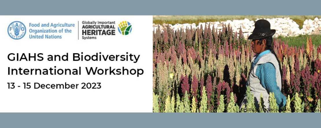 GIAHS and Biodiversity International Workshop 2023