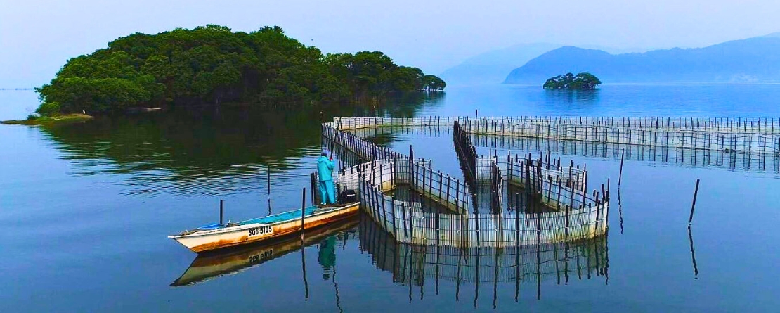 Biwa Lake to land integrated system, Japan Biwa Lake to land integrated system, Japan