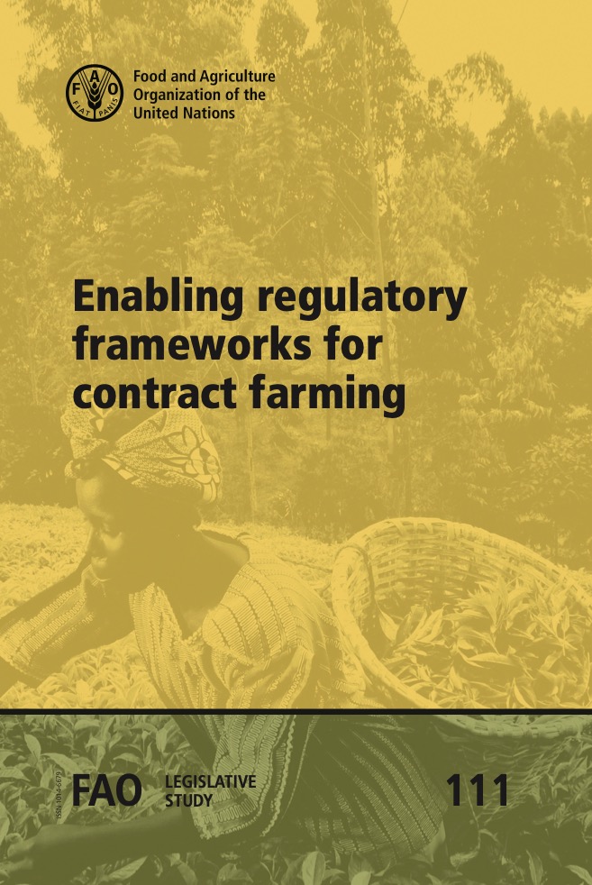 Enabling regulatory frameworks for contract farming
