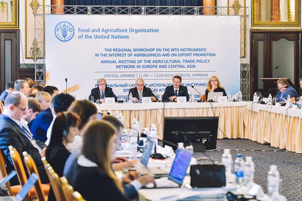 Regional workshop on the WTO instruments in the interest of agribusiness