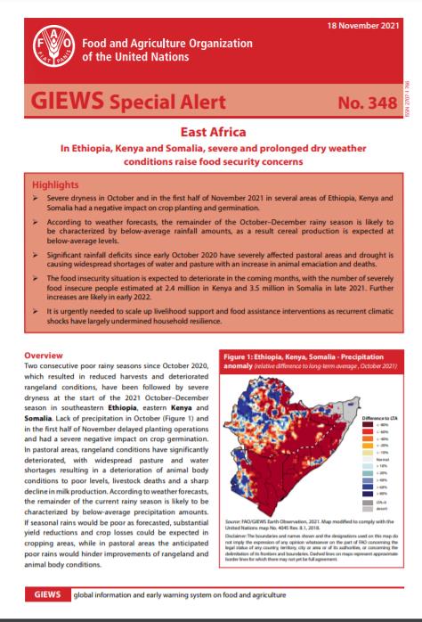 Alert 348 - East Africa