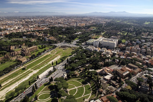 FAO Headquarters aerial view
