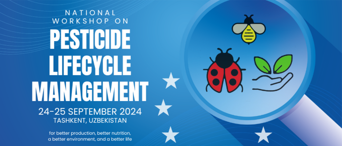National workshop on improved pest and pesticide management in Uzbekistan