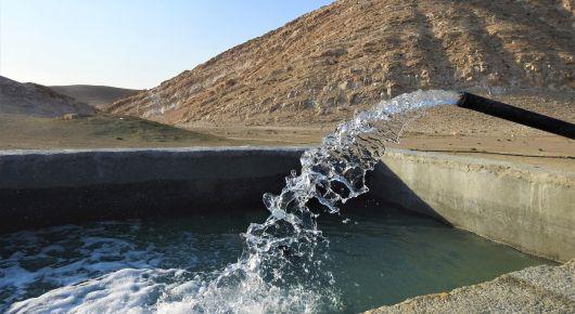 Pastoralists benefit from the renovated well in Uzbekistan’s arid area