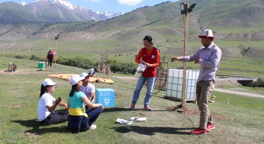 Kyrgyz youth camp teaches sustainability in practice