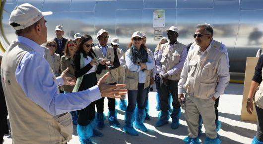 Country representatives observe FAO best practices on Turkish farms