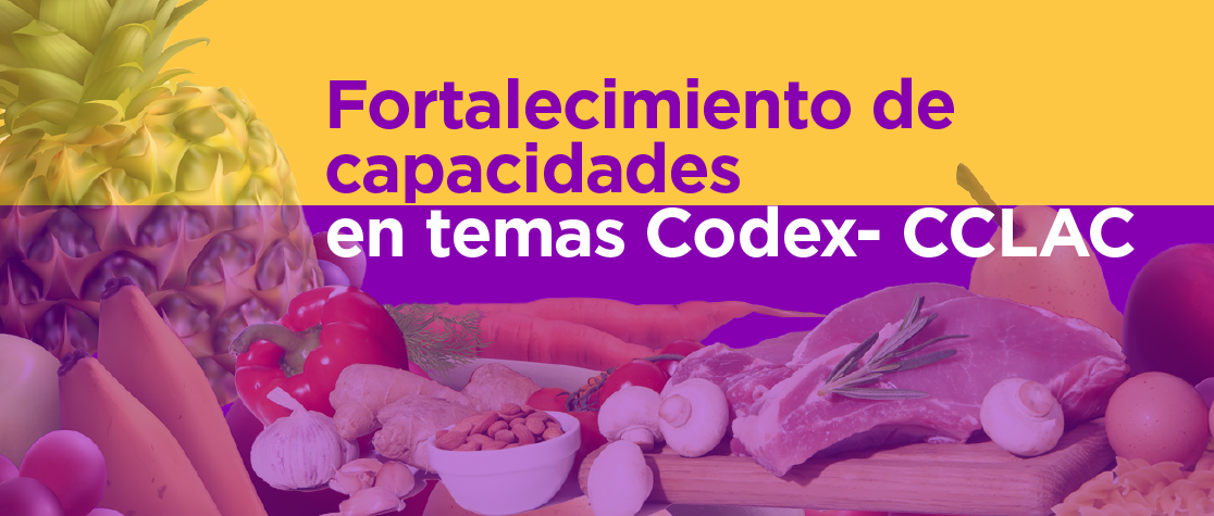 Serie de webinarios para el Fortalecimiento de capacidades en temas Codex de interés para la región de América Latina y el Caribe