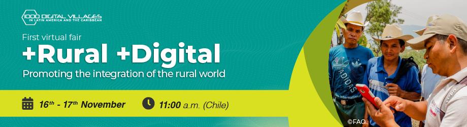First virtual fair +Rural +Digital: Promoting the integration of the rural world