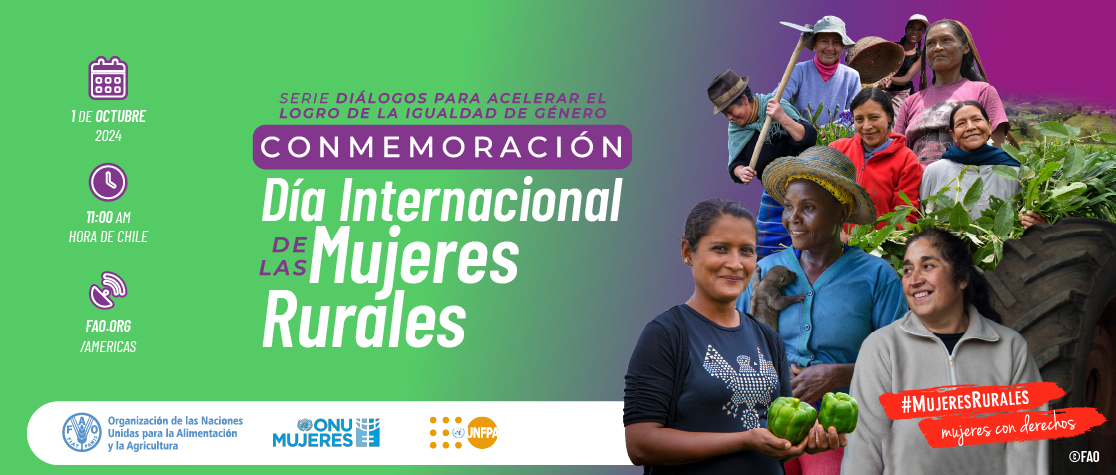 Evento de conmemoración del Día Internacional de las Mujeres Rurales