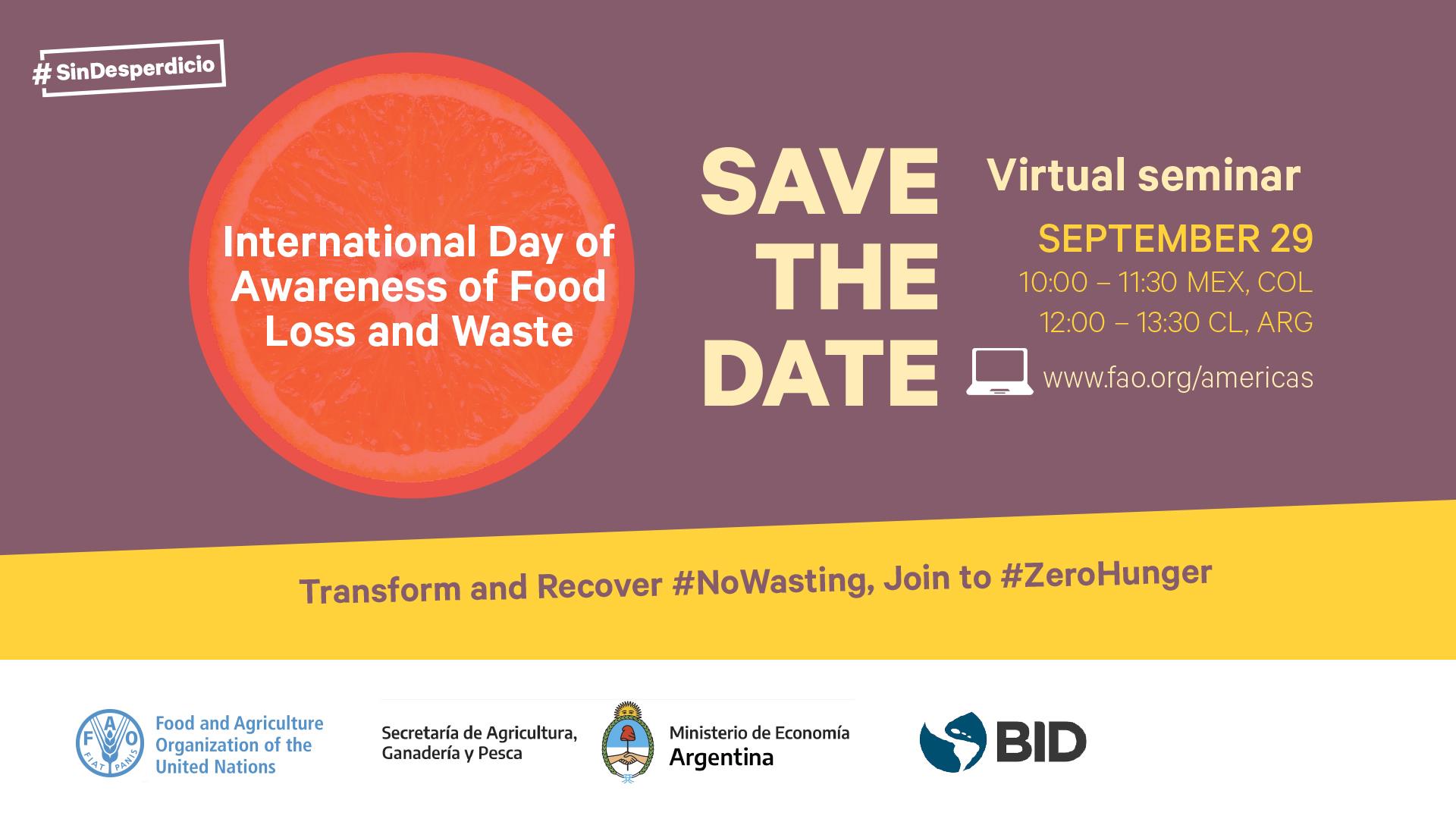 International Day of Awareness of the Reduction of Food Losses and Waste