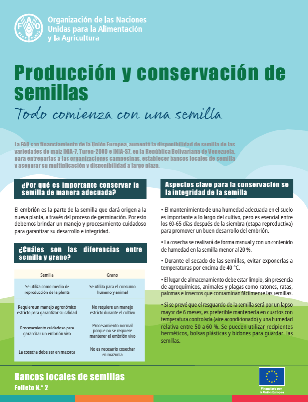 Producción y conservación