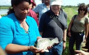 A female leader under the Cuban