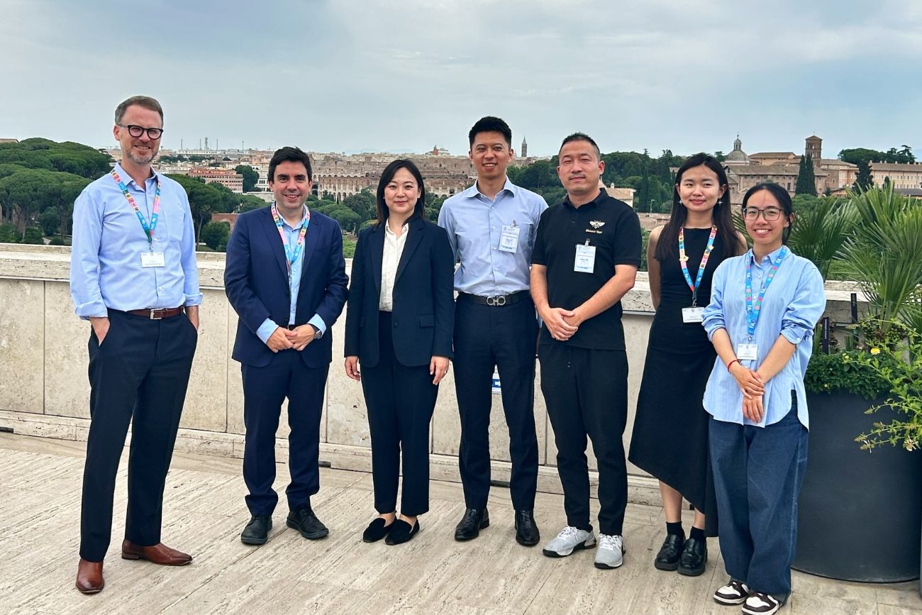 WFF China Youth Chapter visited FAO headquarters in Rome