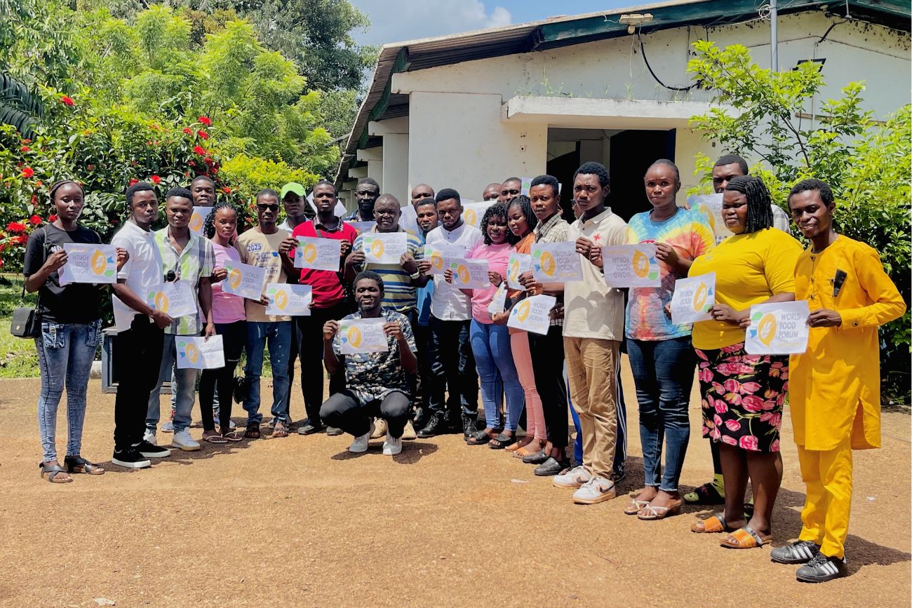 WFF Sierra Leone Youth Chapter engages youth at Njala University in climate-smart agriculture workshop