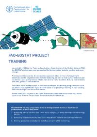 FAO-EOSTAT project training