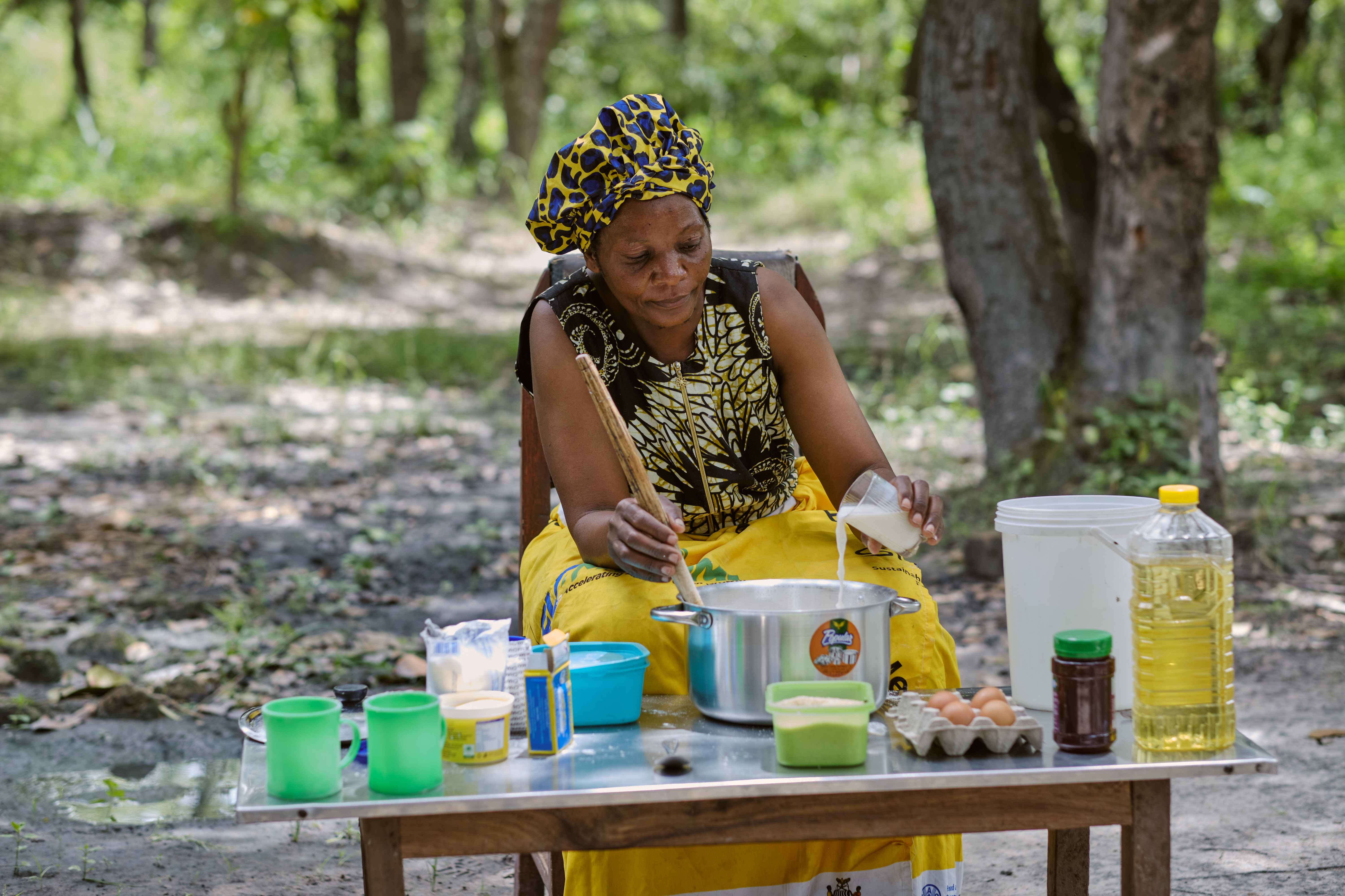 Cassava Production Transforming Female Farmer's Life