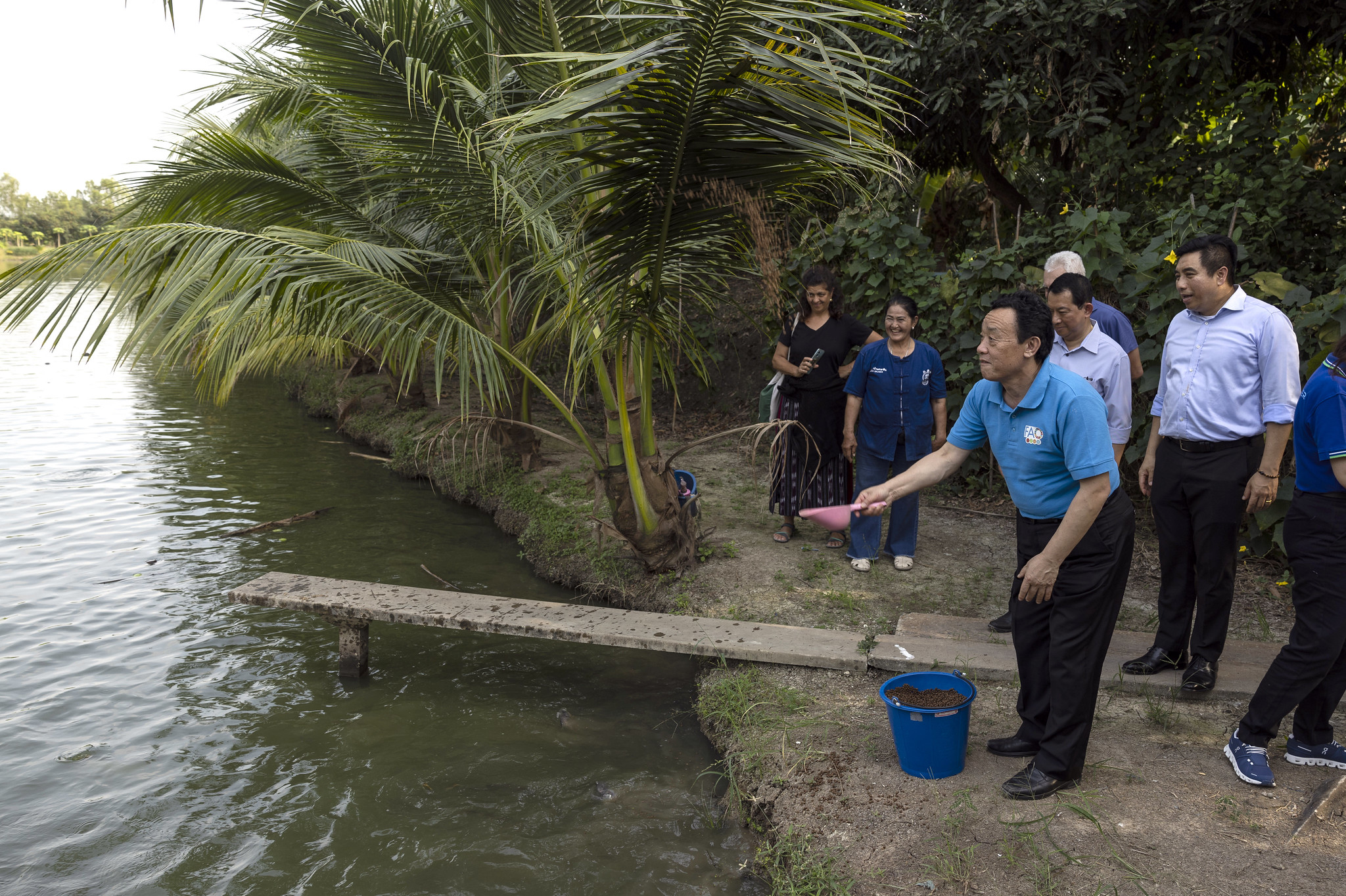In Thailand, Director-General visits “Four Betters Villages” to see a community water resource management project and Hydro-Informatics Institute