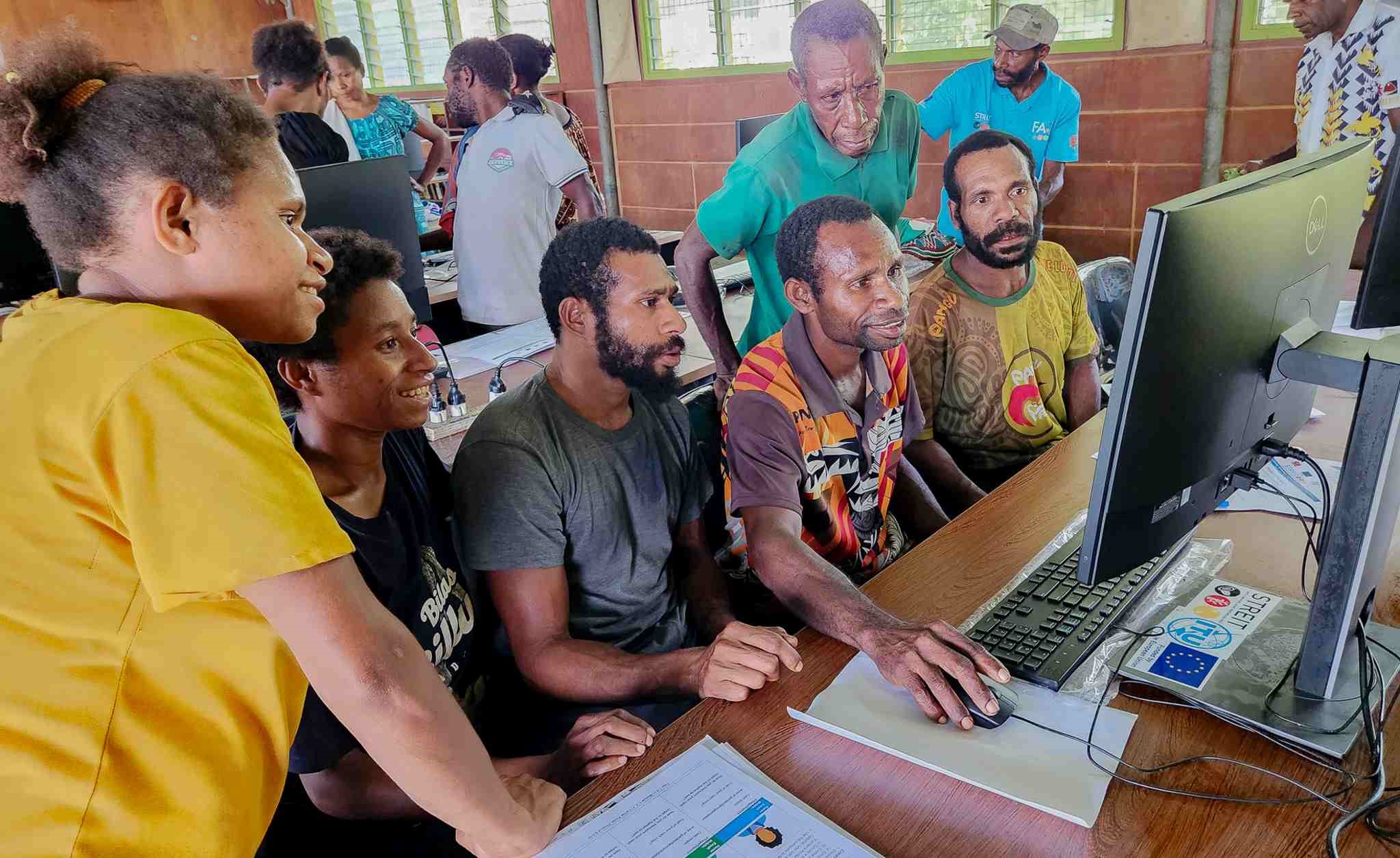 EU-STREIT PNG's Digital Hub Empowers Nuku Farmers in Papua New Guinea to Connect and Thrive