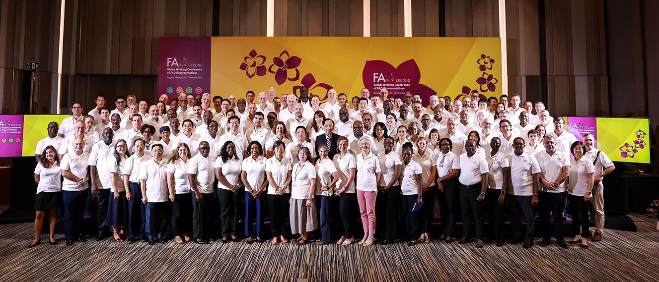 Director-General urges heads of FAO country offices to take collective action to the next level